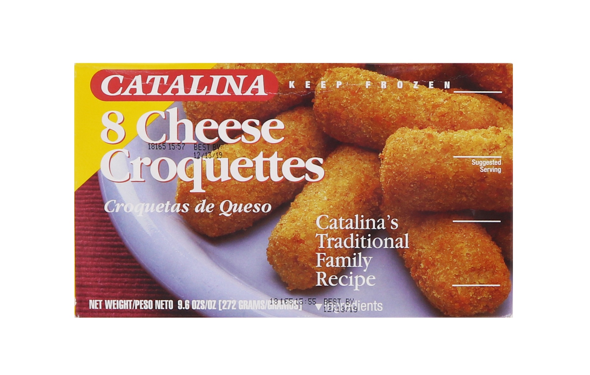 slide 1 of 1, Catalina Cheese Croquet, 9.6 oz