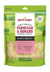 Giant Eagle Fancy Shredded Parmesan & Romano Cheese Blend