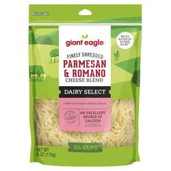 Giant Eagle Fancy Shredded Parmesan & Romano Cheese Blend