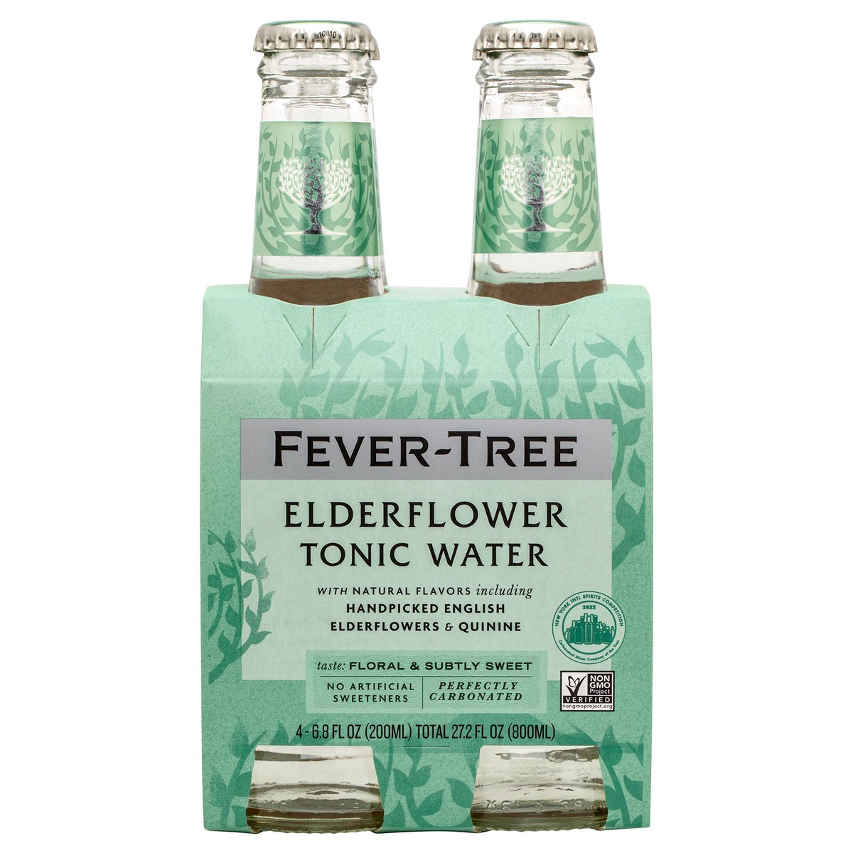 slide 1 of 9, Fever-Tree Elderflower Tonic Water 4x200ml, 4 ct; 200 ml
