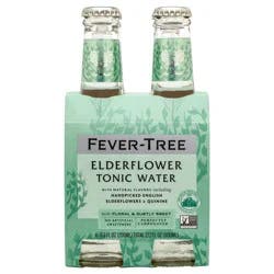 Fever-Tree Elderflower Tonic Water 4x200ml
