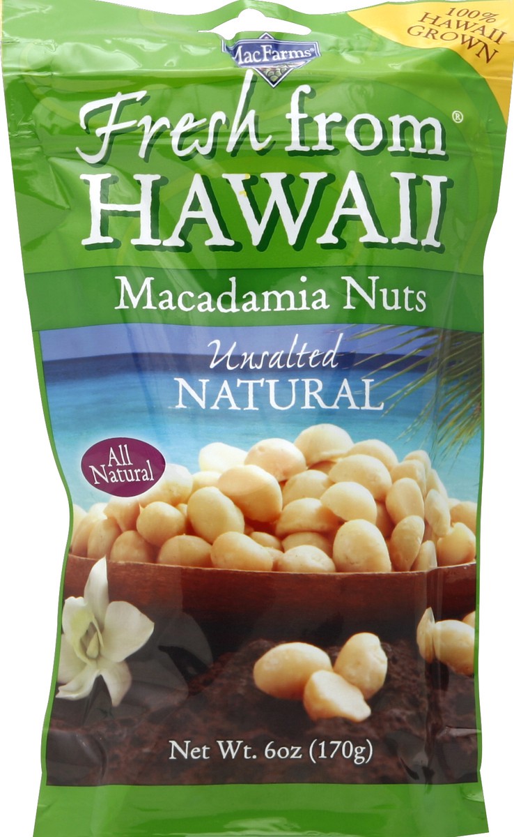 slide 2 of 3, Fresh From Hawaii Macadamia Nuts 6 oz, 6 oz