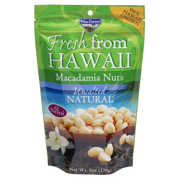 slide 1 of 3, Fresh From Hawaii Macadamia Nuts 6 oz, 6 oz