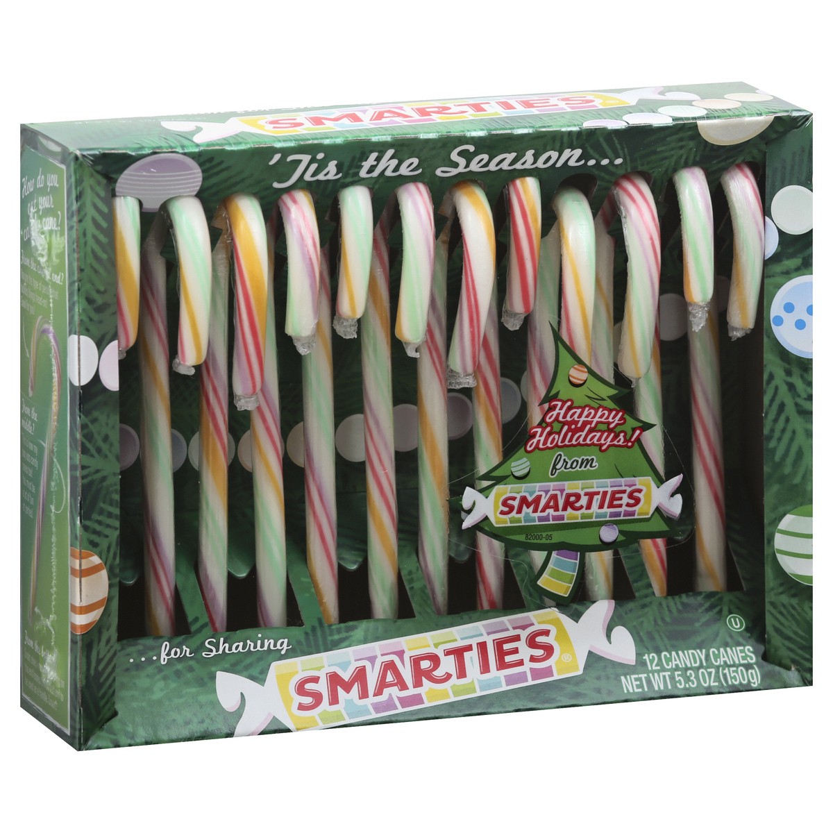 slide 2 of 13, Smarties I/O(C19)Smarties Canes, 12 ct