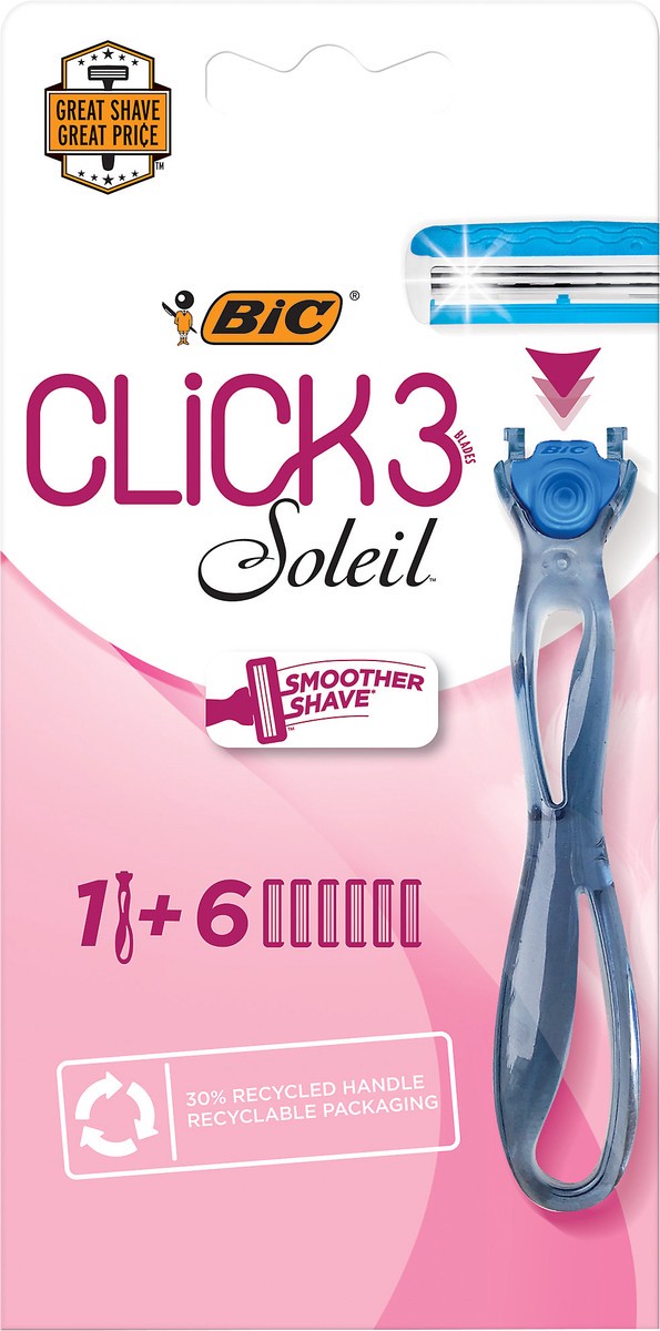 slide 3 of 3, Bic Simply Soleil Click 6Ct, 1 ct