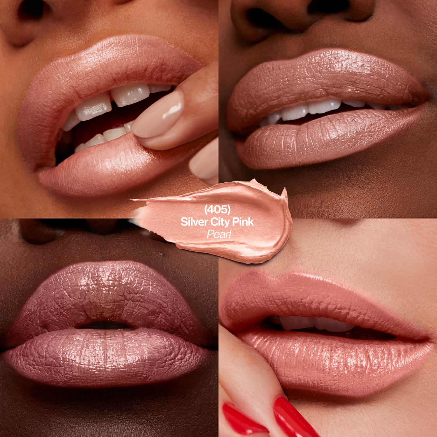 slide 4 of 5, Revlon Super Lustrous Lipstick - 405 Silver City Pink, 15 oz