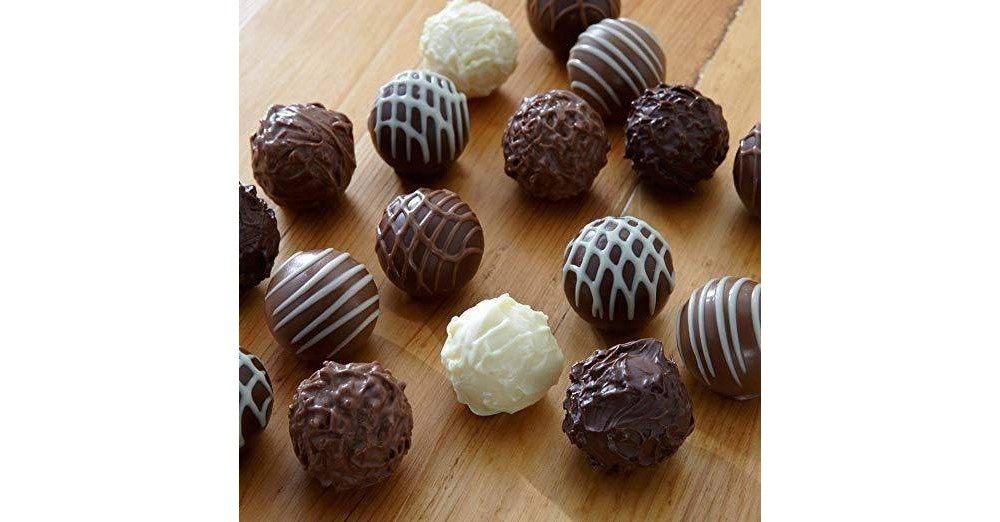 slide 2 of 4, Lindt Holiday Gourmet Truffels Gift Box, 7.3 oz