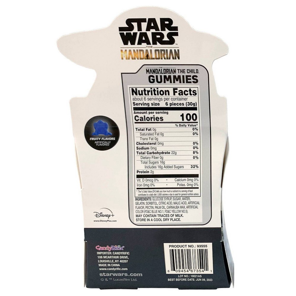 slide 3 of 3, Star Wars Holiday Baby Yoda Gummy Box - 6oz, 6 oz