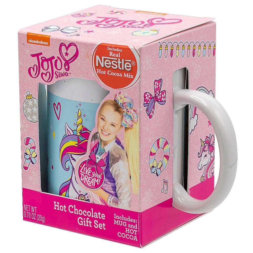 slide 2 of 2, JoJo Siwa Holiday Mug with Cocoa, 0.7 oz