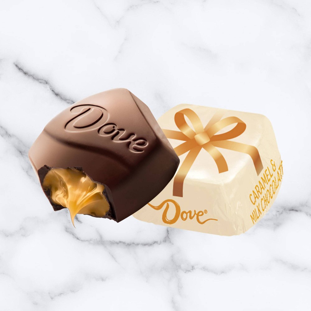 slide 2 of 7, Dove Chocolate Dove Holiday Promises Silky Smooth Caramel & Milk Chocolate - 7.94oz, 7.94 oz