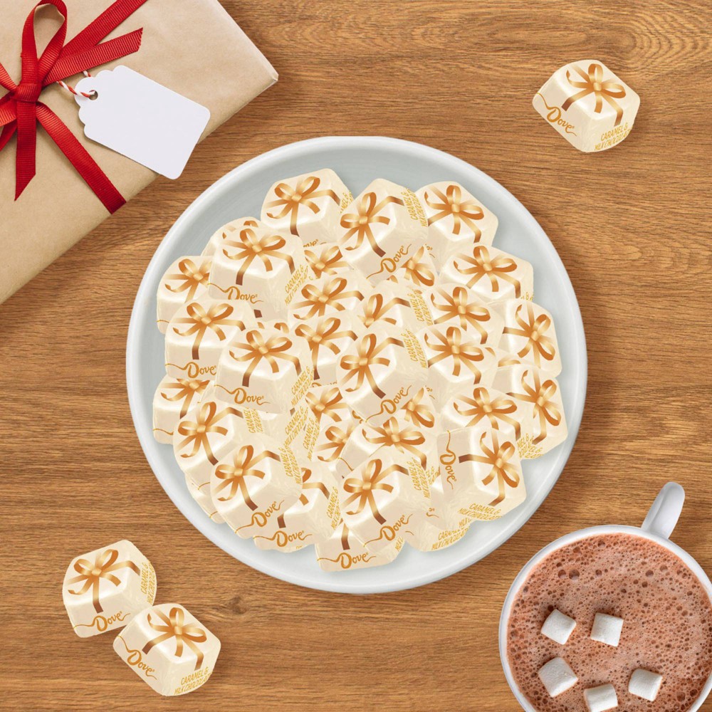 slide 5 of 7, Dove Chocolate Dove Holiday Promises Silky Smooth Caramel & Milk Chocolate - 7.94oz, 7.94 oz