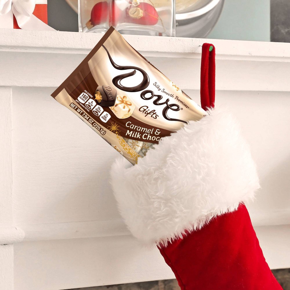 slide 6 of 7, Dove Chocolate Dove Holiday Promises Silky Smooth Caramel & Milk Chocolate - 7.94oz, 7.94 oz