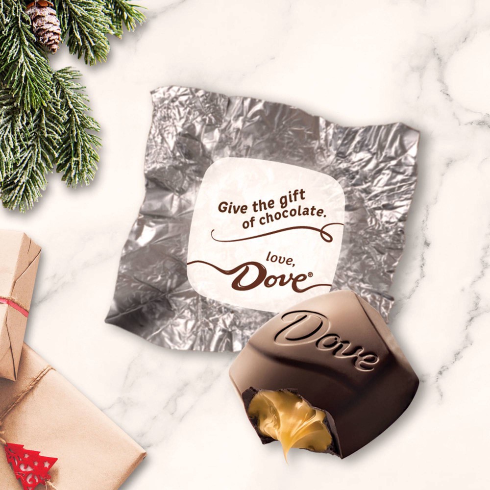 slide 5 of 7, Dove Chocolate Dove Holiday Promises Silky Smooth Dark Chocolate & Sea Salt Caramel - 7.94oz, 7.94 oz