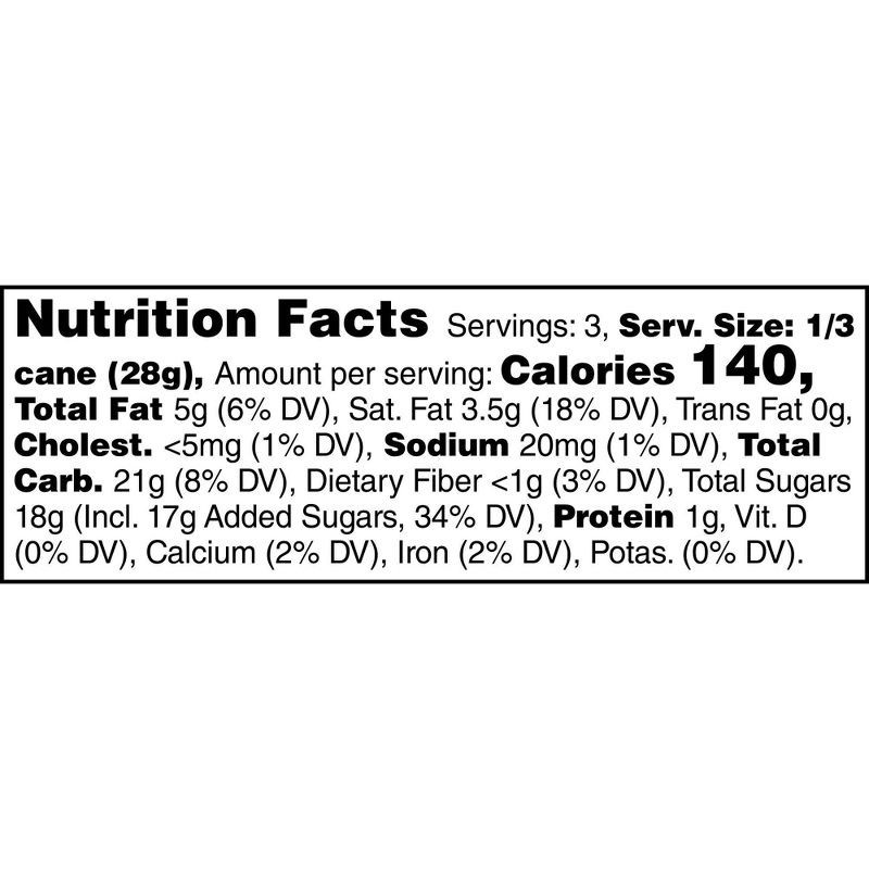 slide 8 of 11, M&M's Milk Chocolate Christmas Candy Cane - 3oz, 3 oz