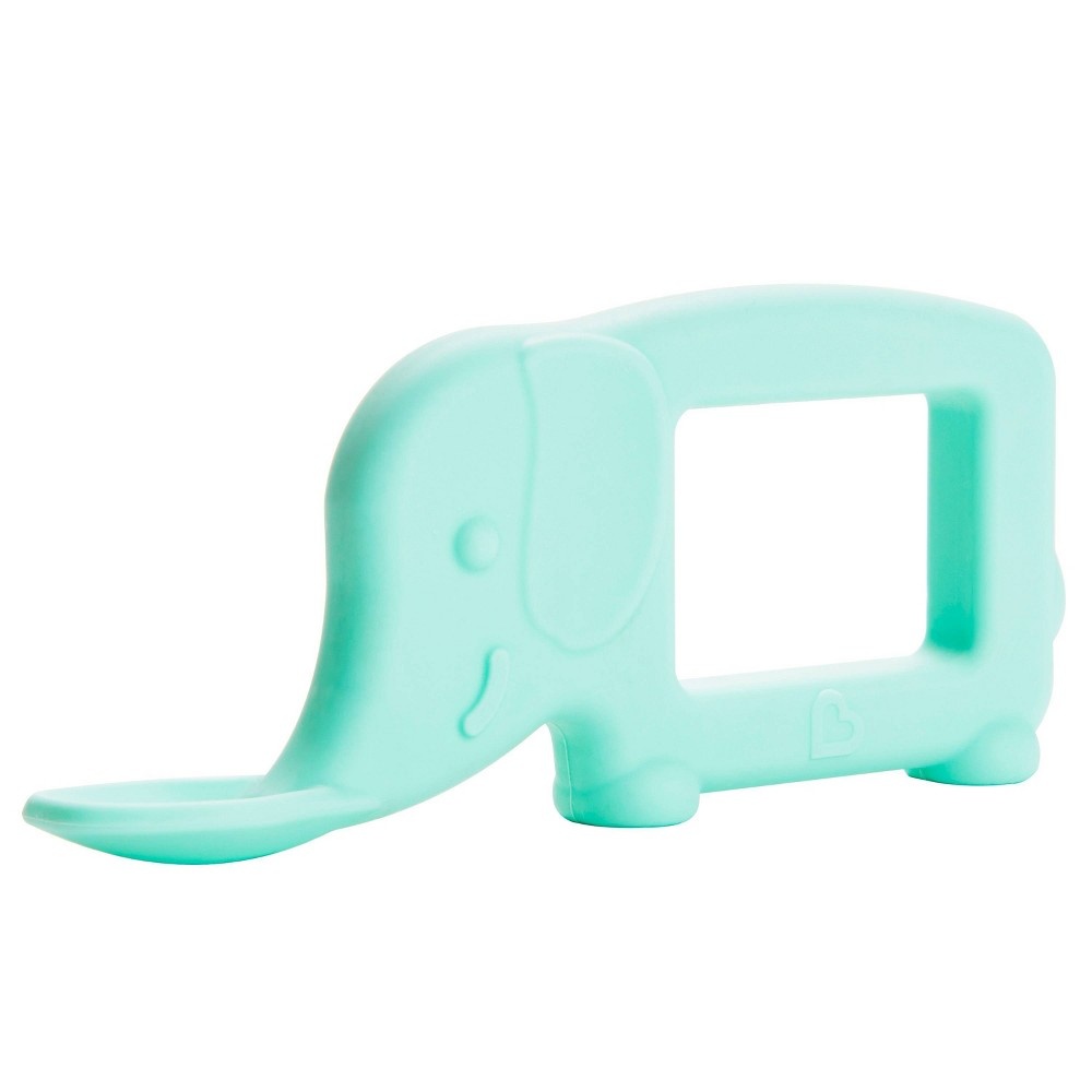 Munchkin The Baby Toon Silicone Teether Spoon Elephant - Mint 1 ct