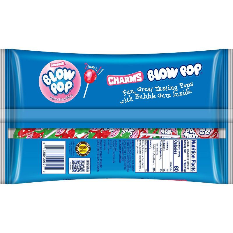 slide 2 of 3, Blow Pops Christmas Suckers - 11.5oz, 11.5 oz