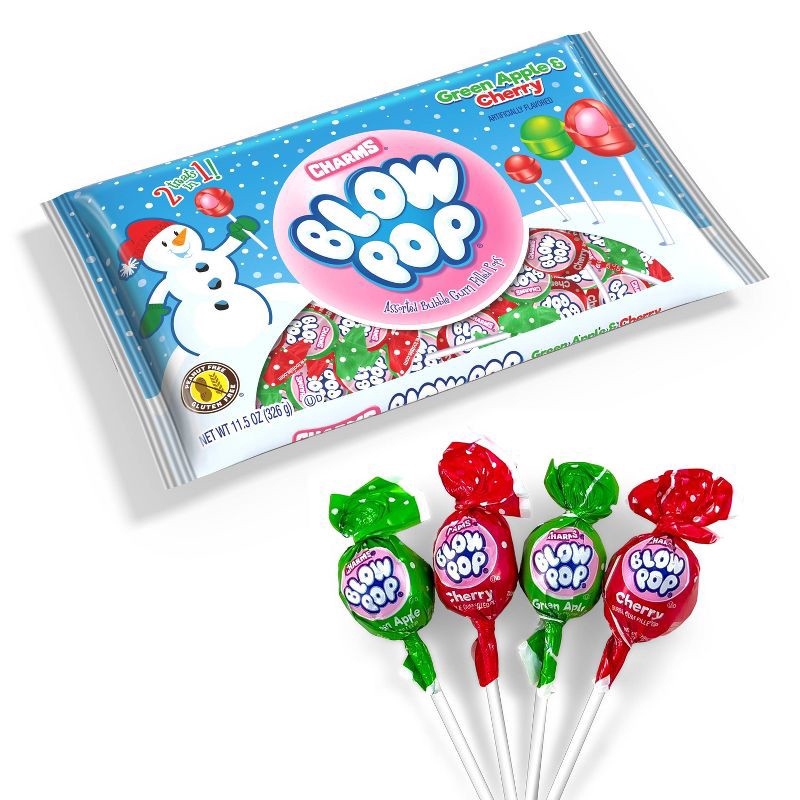 slide 3 of 3, Blow Pops Christmas Suckers - 11.5oz, 11.5 oz