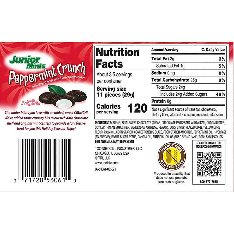 slide 2 of 4, Junior Mints Christmas Peppermint Crunch Theater Box - 3.5oz, 3.5 oz