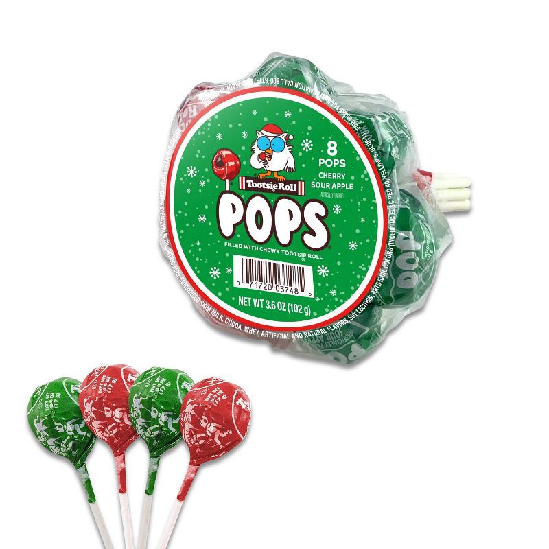 slide 3 of 4, Tootsie Pops Tootsie Pop Christmas Bunch of Pops - 3.6oz, 3.6 oz