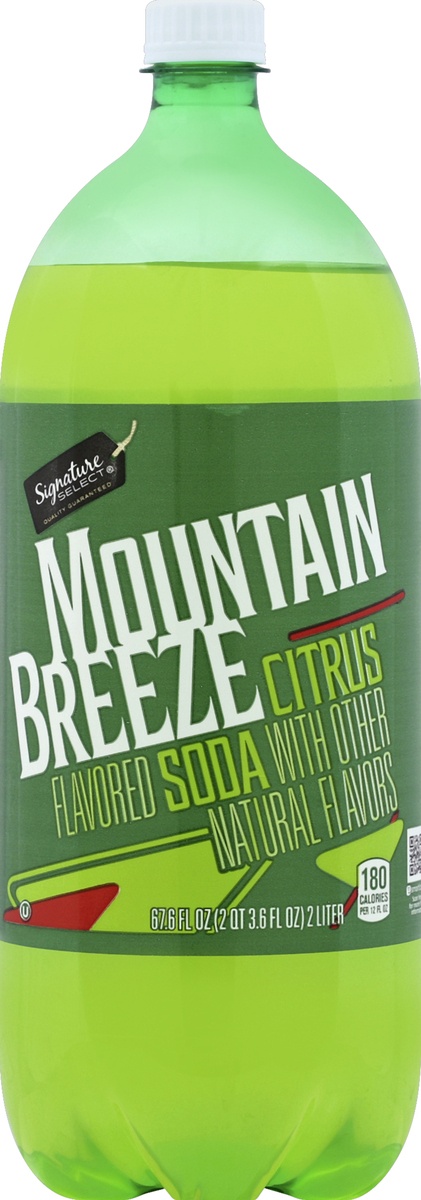 slide 4 of 7, Signature Select Soda 67.6 oz, 2 liter