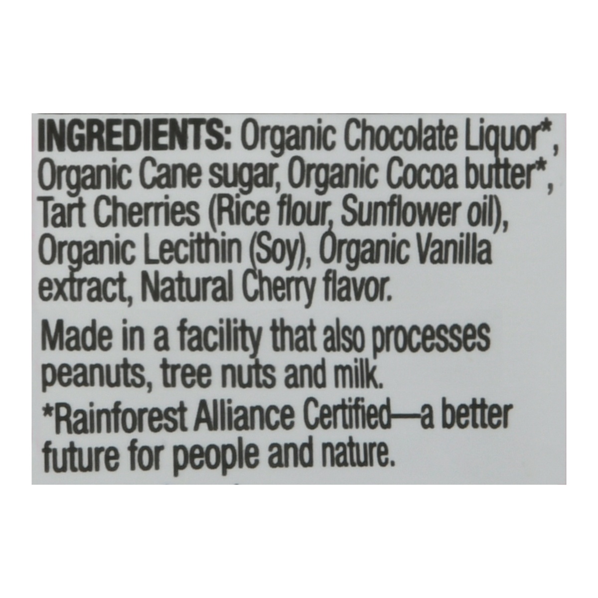 slide 4 of 11, NibMor Nibmor Organic Tart Cherry Dark Chocolate Candy, 3.26 oz