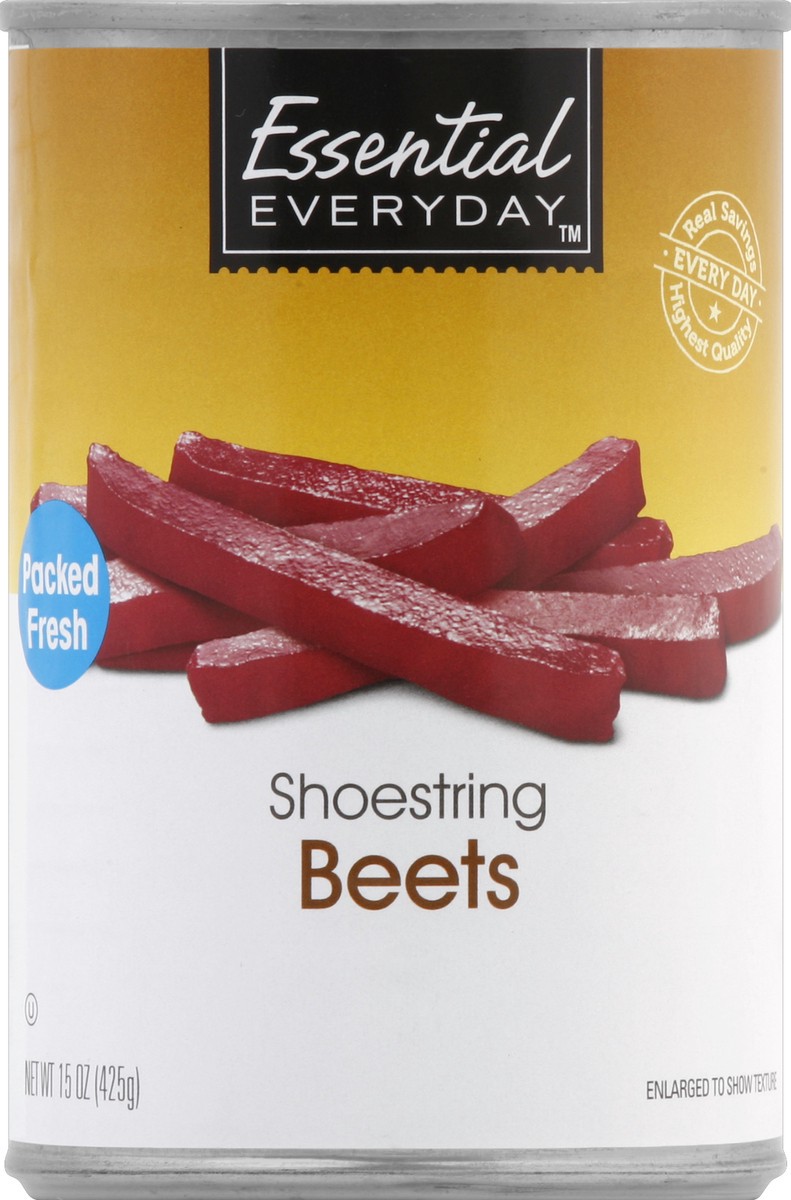 slide 2 of 2, Essential Everyday Shoestring Sliced Beets, 15 oz