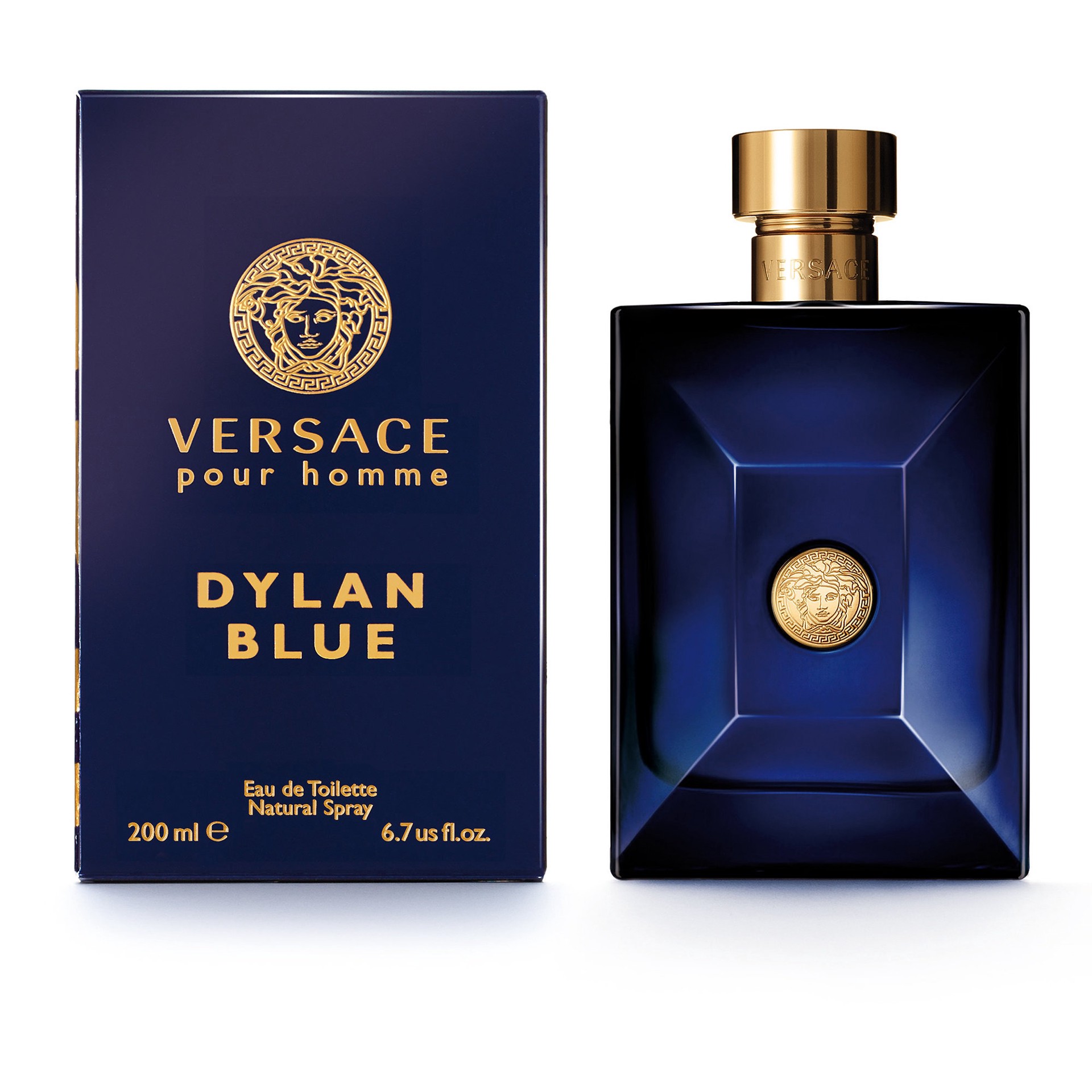 slide 2 of 2, Versace Dylan Blue Pour Homme Eau de Toilette 6.7 oz/ 200 mL,