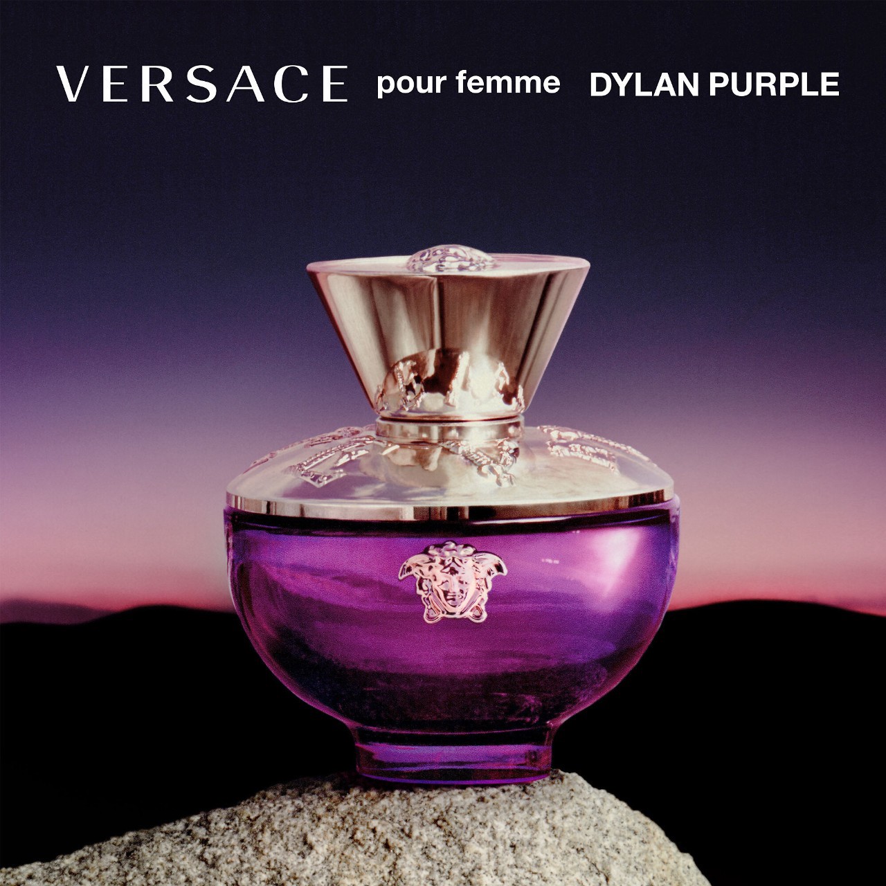 slide 5 of 5, Versace Dylan Purple Eau de Parfum 3.4 oz / 100 mL eau de parfum spray, 