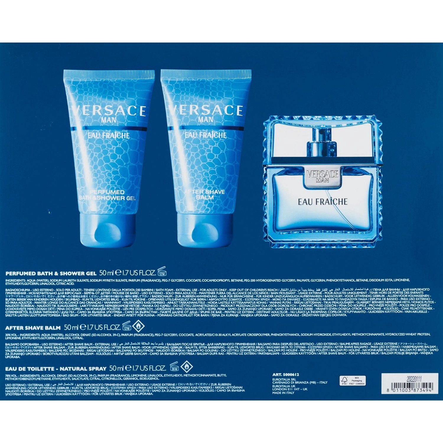 slide 2 of 2, Versace Eau Fraiche 3 Pc Giftset, 1 ct