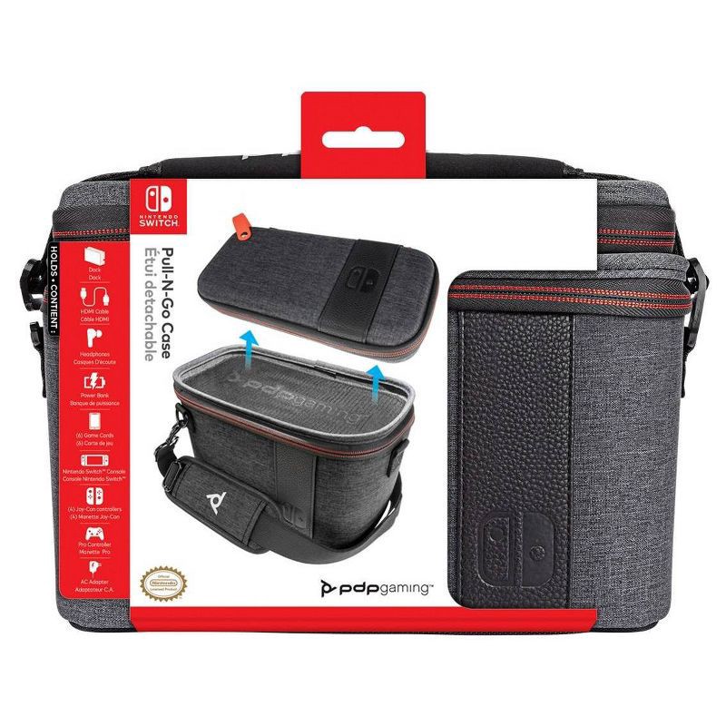 slide 4 of 16, PDP Gaming Nintendo Switch Pull-N-Go Case, 1 ct