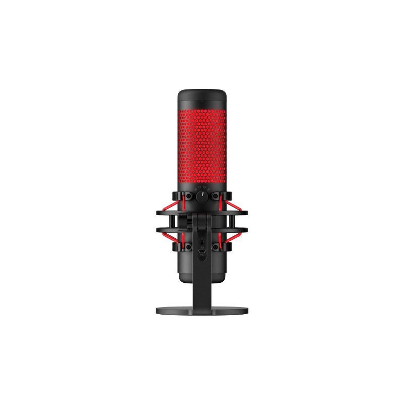 slide 2 of 6, HyperX QuadCast - USB Condenser Gaming Microphone for PC, 1 ct