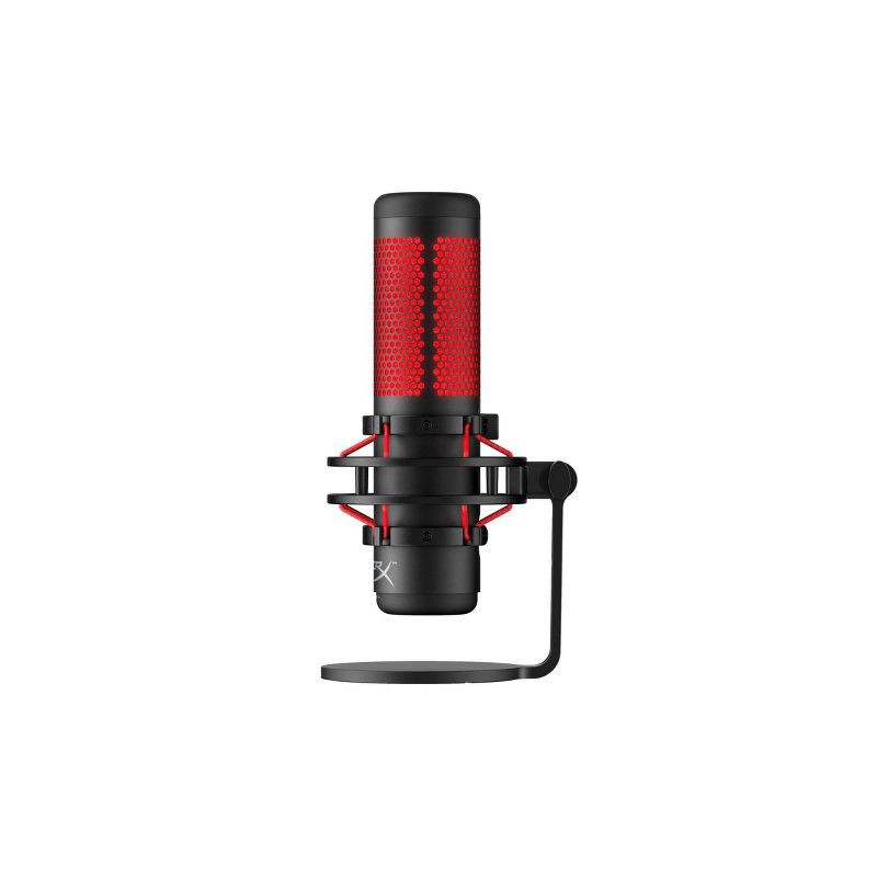 slide 4 of 6, HyperX QuadCast - USB Condenser Gaming Microphone for PC, 1 ct