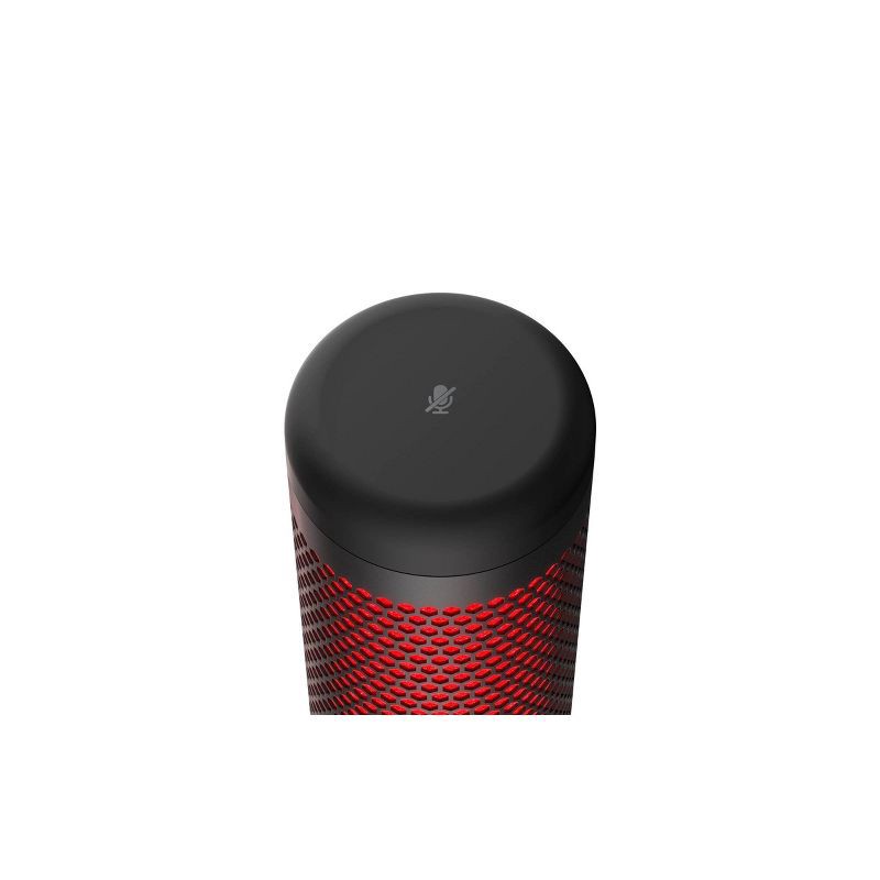 slide 5 of 6, HyperX QuadCast - USB Condenser Gaming Microphone for PC, 1 ct