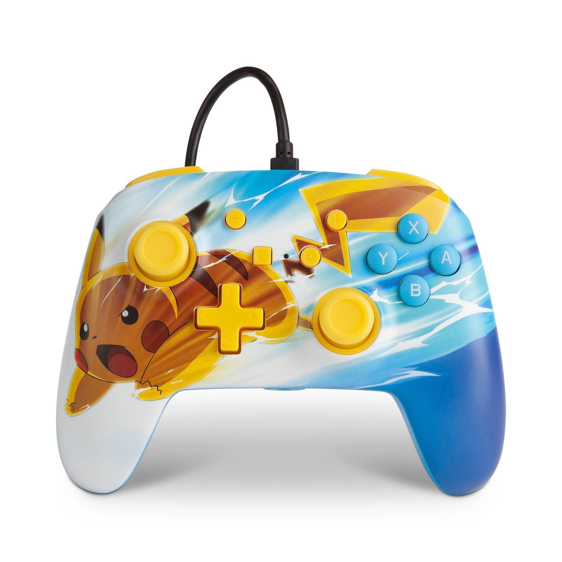 slide 1 of 12, PowerA Enhanced Wired Controller for Nintendo Switch - Pokemon Pikachu Charge, 1 ct