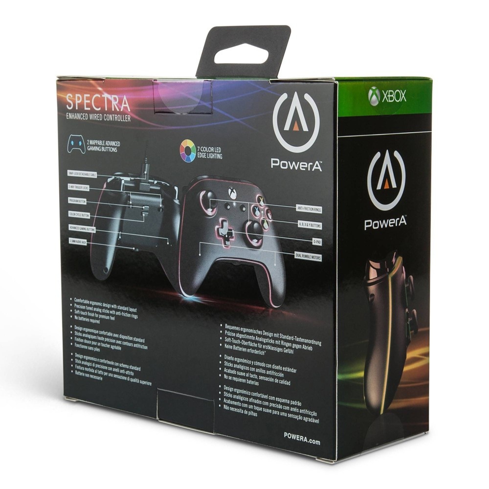 slide 8 of 28, PowerA Spectra Enhanced Wired Controller for Xbox One, 1 ct