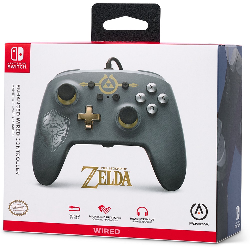 PowerA Enhanced Wired Controller for Nintendo Switch Legend of Zelda ...