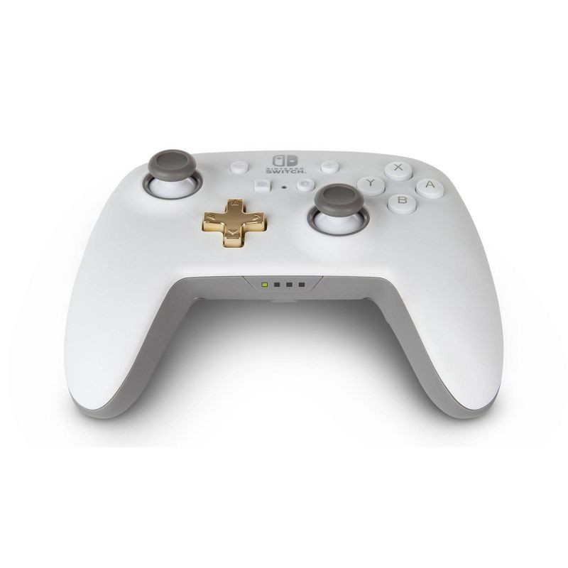 slide 10 of 12, PowerA Enhanced Wireless Controller for Nintendo Switch - White, 1 ct