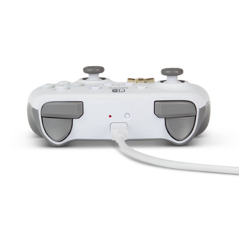 slide 11 of 12, PowerA Enhanced Wireless Controller for Nintendo Switch - White, 1 ct