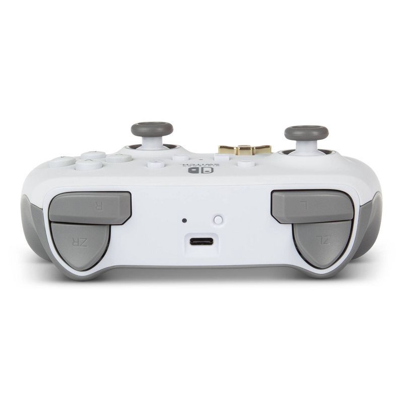 slide 12 of 12, PowerA Enhanced Wireless Controller for Nintendo Switch - White, 1 ct