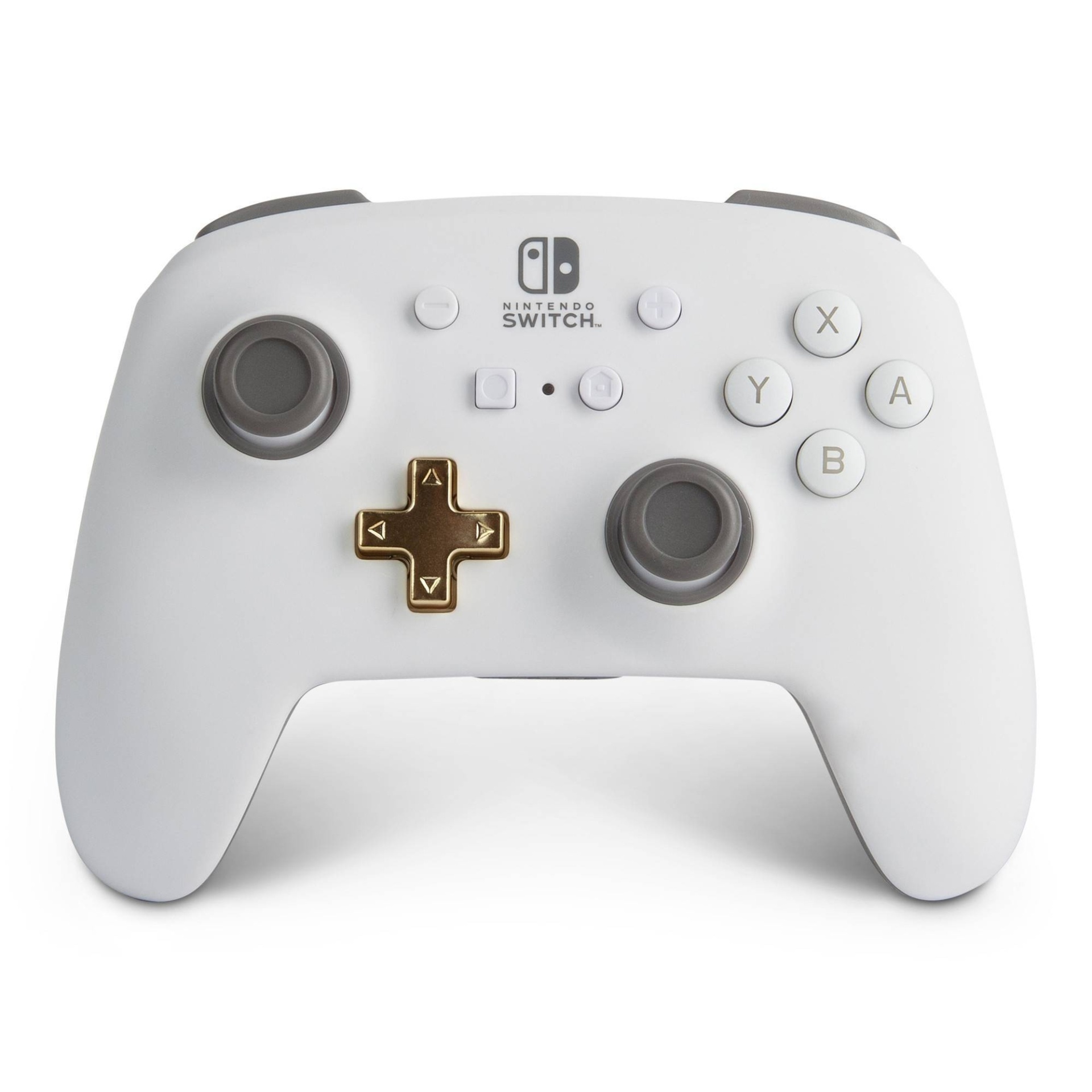 slide 1 of 12, PowerA Enhanced Wireless Controller for Nintendo Switch - White, 1 ct