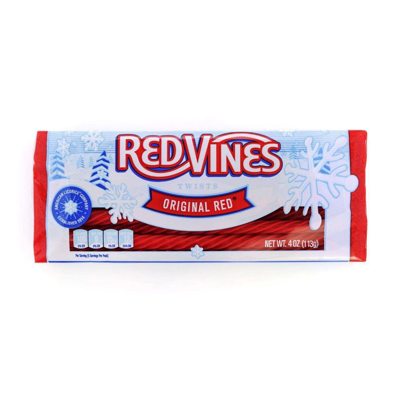 slide 4 of 5, Red Vines Holiday Original Red Twists - 4oz, 4 oz