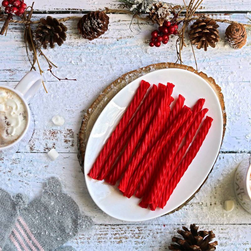 slide 2 of 5, Red Vines Holiday Original Red Twists - 4oz, 4 oz