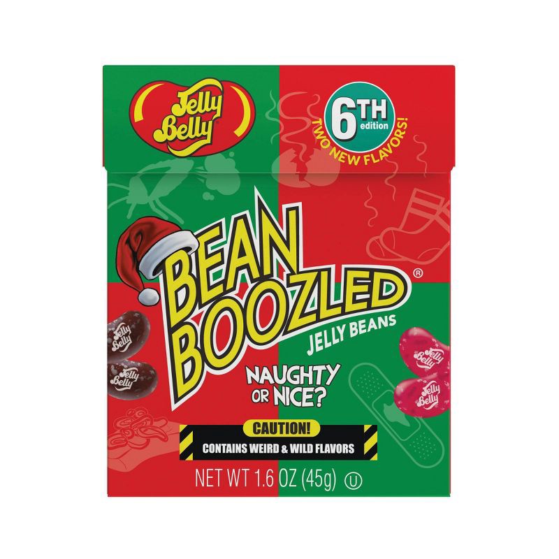 slide 1 of 1, Jelly Belly Holiday Bean Boozled Naughty or Nice Flip Top Box - 1.6oz, 1.6 oz