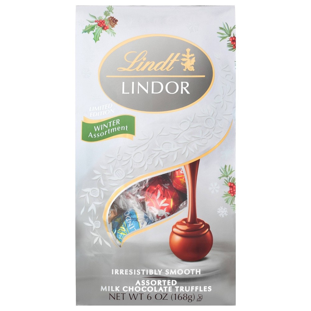 Lindt Lindor Holiday Winter Assortment Milk Chocolate Truffles 6 Oz Shipt 6470