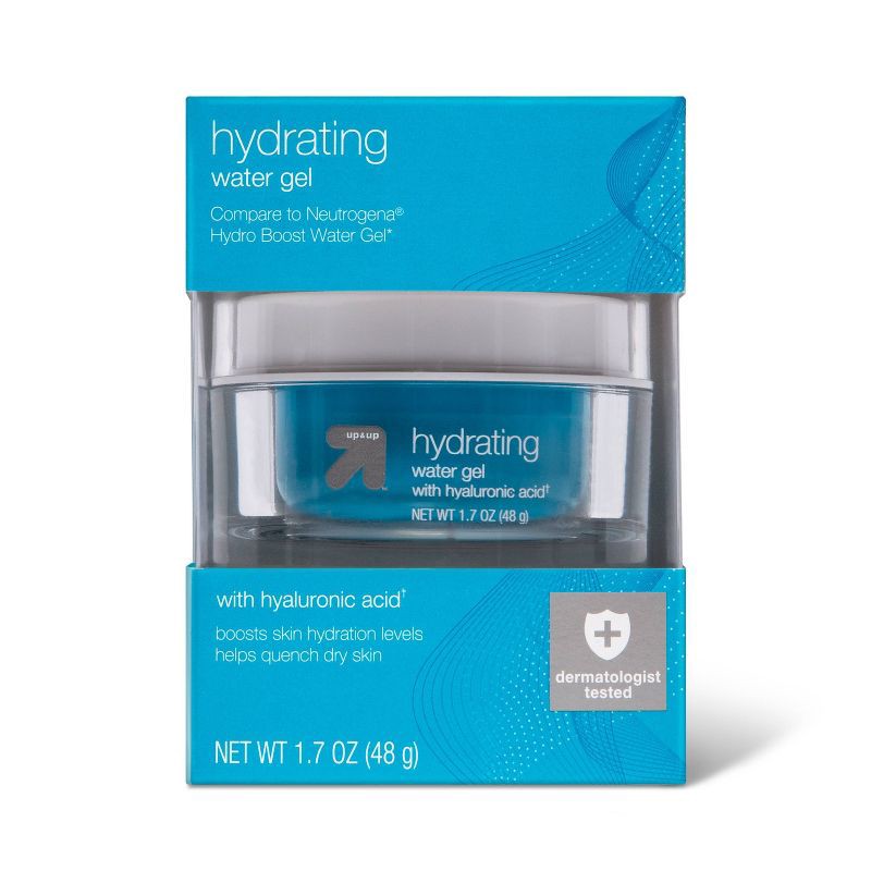 slide 3 of 4, Hydrating Gel Facial Moisturizer - 1.7oz - up&up™, 1.7 oz