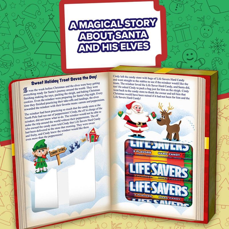 slide 4 of 7, Life Savers Hard Candy Christmas Story Book - 6.84oz, 6.84 oz