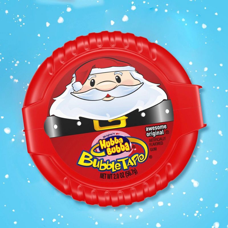 slide 2 of 7, Hubba Bubba Christmas Bubble Tape - 2oz, 2 oz