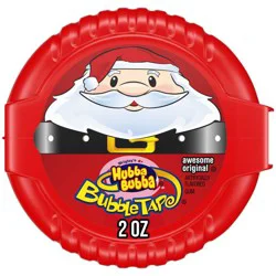 Hubba Bubba Christmas Candy Bubble Tape - 2oz