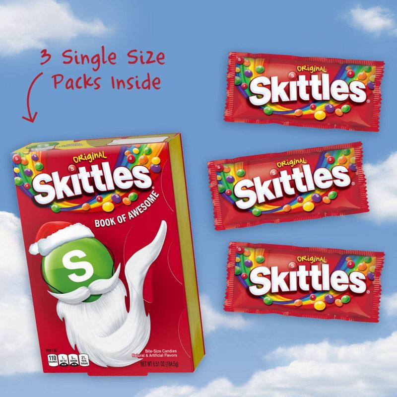 slide 4 of 8, Skittles Christmas Story Book Chewy Candy - 6.51oz, 6.51 oz