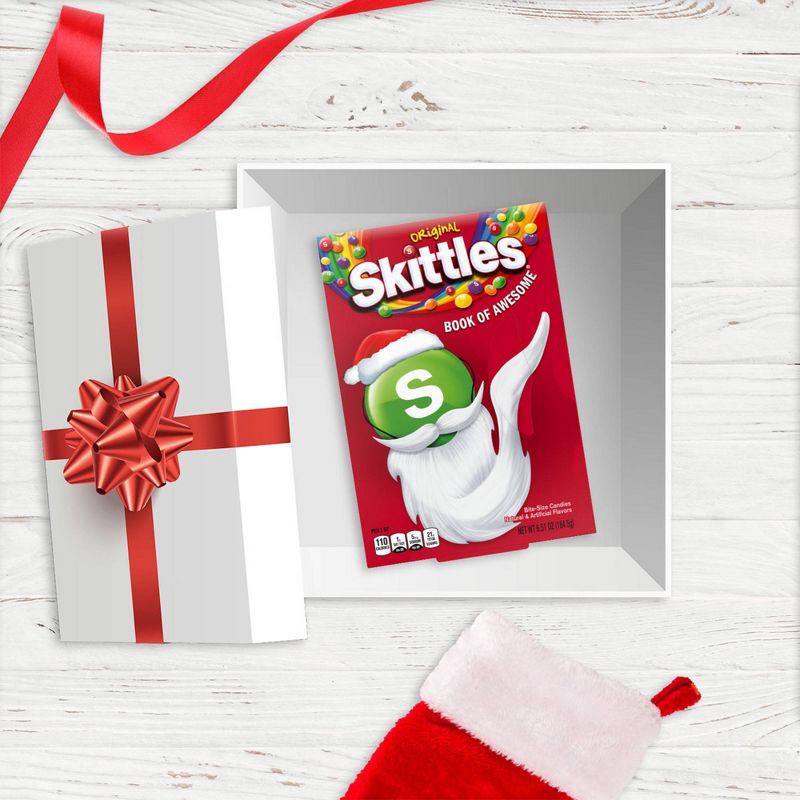 slide 7 of 8, Skittles Christmas Story Book Chewy Candy - 6.51oz, 6.51 oz